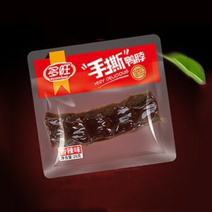 多旺手撕鸭脖香辣味26g