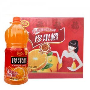 闻乐珍果橙果汁2.58Lx6