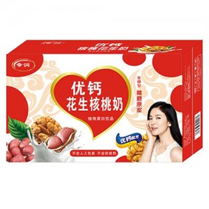 幸润优钙花生核桃奶箱