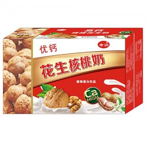 幸润优钙花生核桃奶箱装