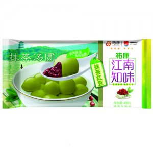 佑康抹茶红豆汤圆400g