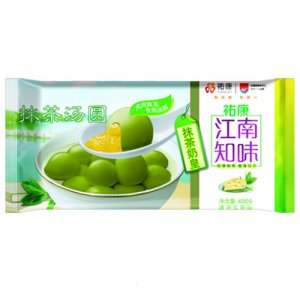 佑康抹茶奶皇汤圆400g