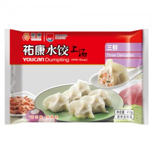 佑康上汤三鲜水饺450g