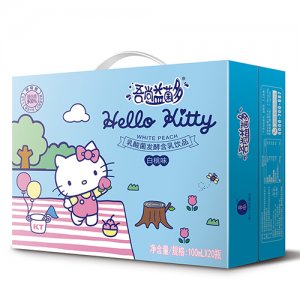 吾尚HelloKitty白桃味100mlX20瓶礼盒