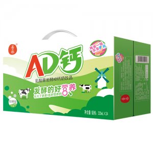 吾尚AD钙奶220MLX24瓶