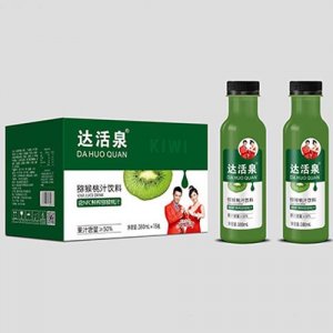 达活泉鲜榨猕猴桃汁380mlx15