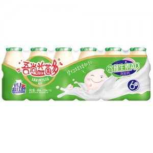 吾尚AD钙奶100MLX6排装