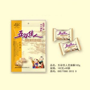 泰莱斯五谷佳人芝麻酥162g