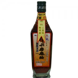 金达莱纯黑麻油410ml