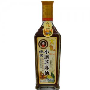 金达莱纯黑芝麻油503ml