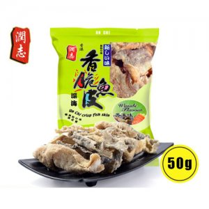 润志芥末香脆鱼皮50g