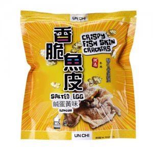 润志咸蛋黄鱼皮香脆鱼皮50g