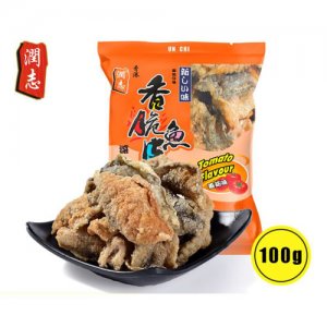 润志番茄味香脆鱼皮100g