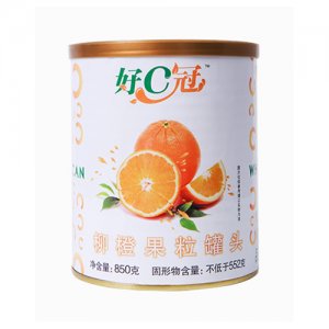 好C冠柳橙果粒罐头