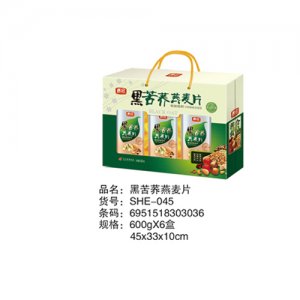 善合黑苦荞燕麦片