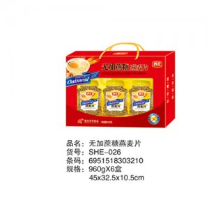 善合无加蔗糖燕麦片