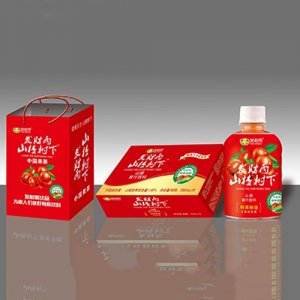 发财雨山楂树下山楂果汁饮料350mlx15瓶