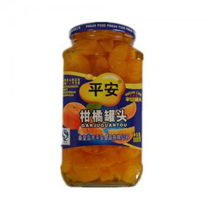 平安柑橘罐头860g
