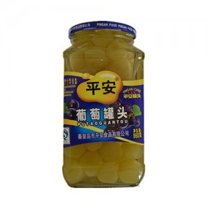 平安葡萄罐头860g