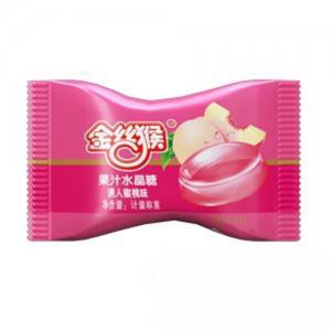 金丝猴果汁水晶糖蜜桃味袋装