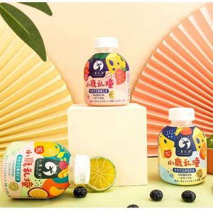 小鹿乱撞冷热双泡暴摇奶茶