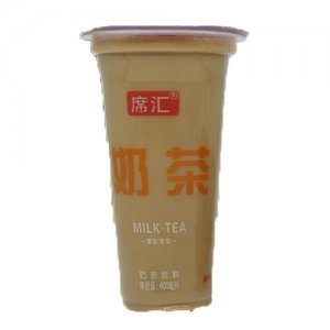 席汇原味奶茶果粒奶茶400ml