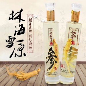 林海雪原一斤人参酒500ml