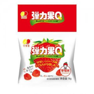 好来屋弹力果Q橡皮糖（红）