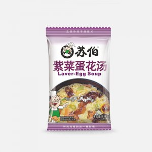苏伯装紫菜蛋花速食汤8g