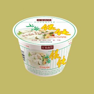 百家面馆上海混沌鲜汤鸡肉味