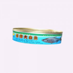 达赉湖鲜炸大白鱼罐头