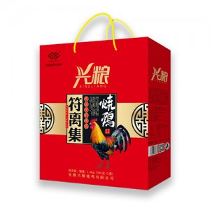兴粮符离集烧鸡礼盒装500gx2袋