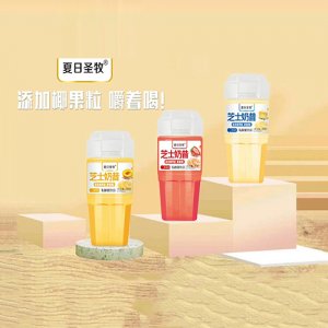 夏日圣牧芝士奶昔乳酸菌饮品