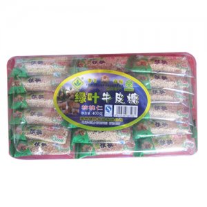绿叶牛皮糖核桃仁