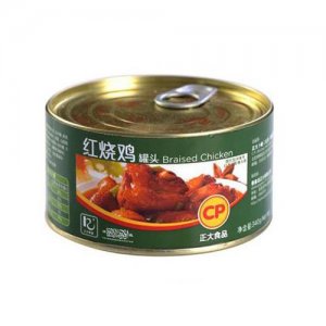 正大红烧鸡罐头340g
