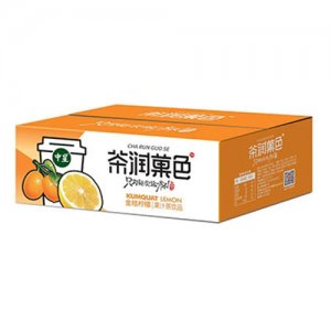 中星茶润菓色金桔柠檬果汁茶饮品