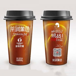 中星茶润菓色金桔柠檬果汁400g