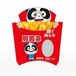 耶！两头牛脆薯条香辣味15g