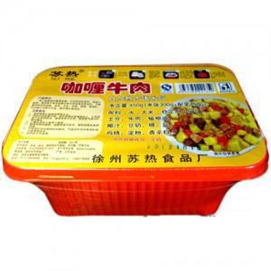 苏热咖喱牛肉自加热方便米饭