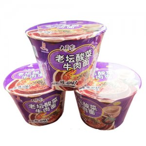 强筋大面客老坛酸菜牛肉面