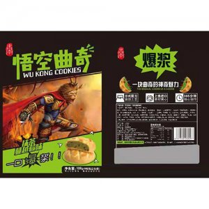 秦家悟空曲奇抹茶蔓越莓味128g