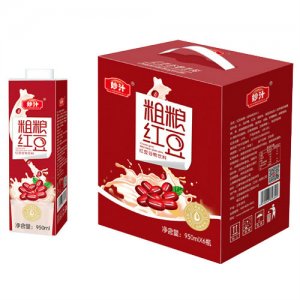 妙汁粗粮红豆谷物饮料950mlx6瓶