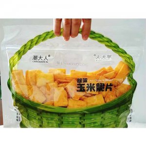 潮大人提篮玉米脆片酱香牛排味408g