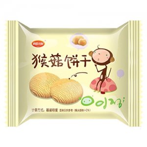 快乐小站猴菇饼干散称