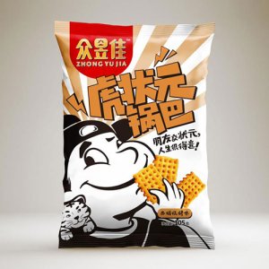 众昱佳虎状元锅巴西域烧烤味105g