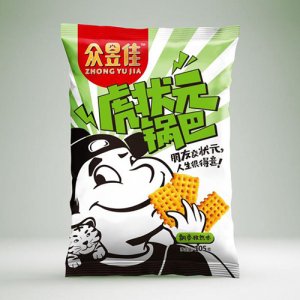 众昱佳虎状元锅巴飘香孜然味105g
