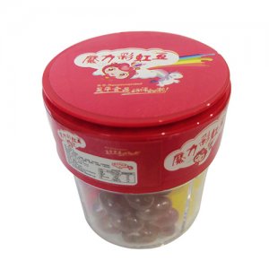 昊平魔力彩虹豆瓶装