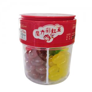 昊平魔力彩虹豆水果味瓶装