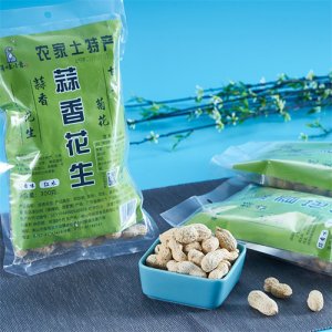 寻味小象蒜香花生300g