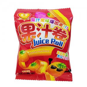 昊平果汁卷软糖香橙味袋装